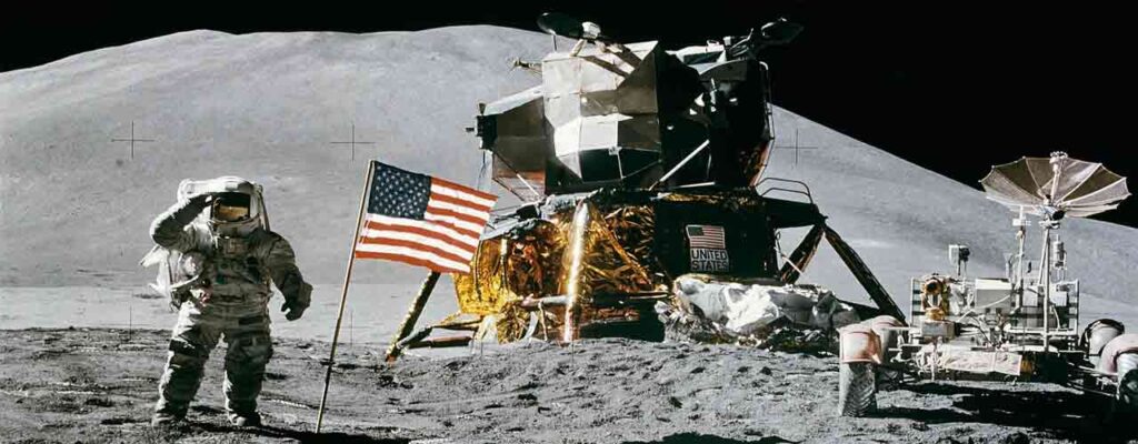 fake moon landing